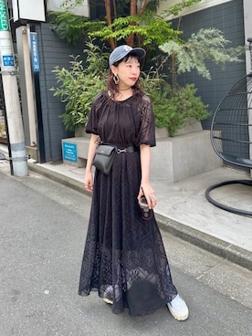 「Kastane（カスタネ）のアイテム」を使った、Kastane officialさん（骨格ウェーブ・レディース・160cm）の夏コーディネート