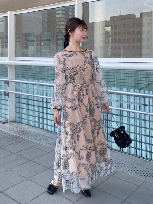 Kastane（カスタネ）の「【11.2(土)12:00発売】embroidery organdy