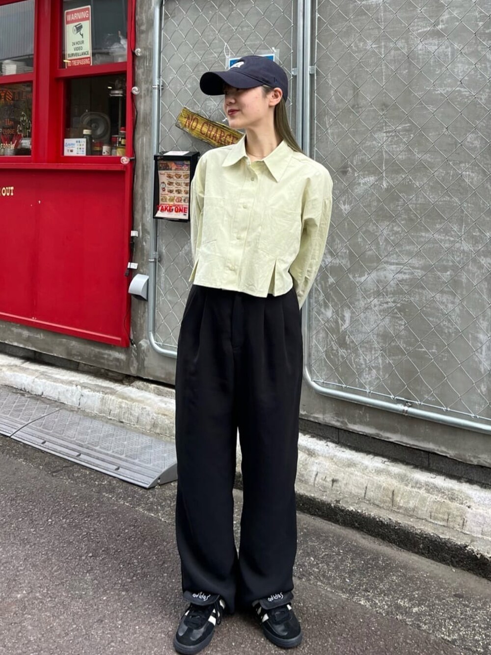 2024SSカタログ掲載】BIGカフスクロップドシャツを使った人気