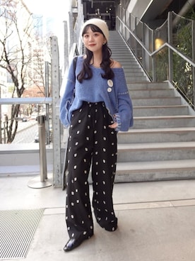 Kastane officialさん（レディース・159cm）の冬コーディネート