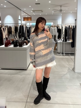 「Kastane（カスタネ）のアイテム（その他パンツ）」を使った、Kastane officialさん（レディース・163cm）の秋コーディネート