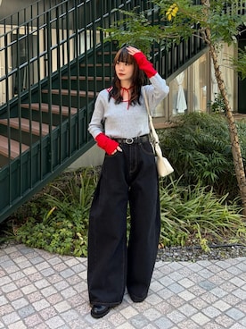 「Kastane（カスタネ）のアイテム」を使った、Kastane officialさん（レディース・159cm）の冬コーディネート