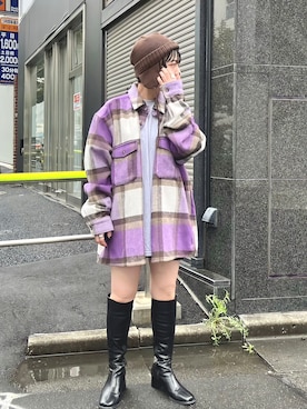 「WHIMSIC（ウィムジック）のアイテム」を使った、Kastane officialさん（骨格ストレート・レディース・158cm）の秋コーディネート