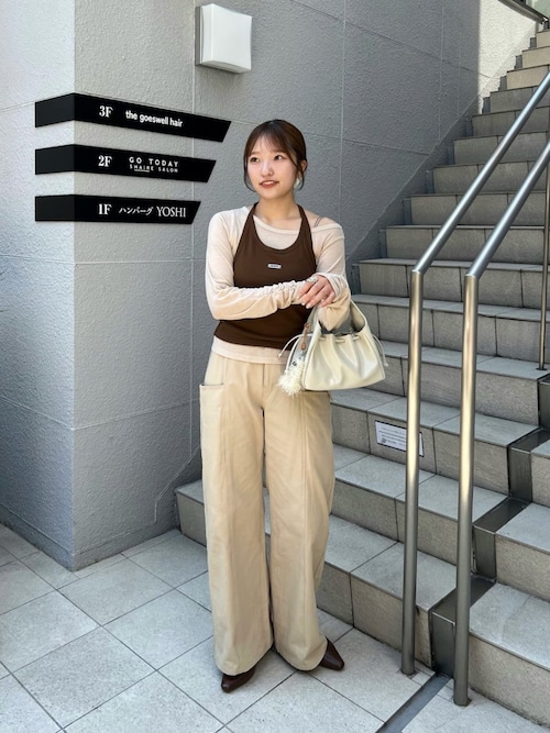 新色追加/低身長サイズ/2サイズ展開】スタッズサイドポケットパンツ