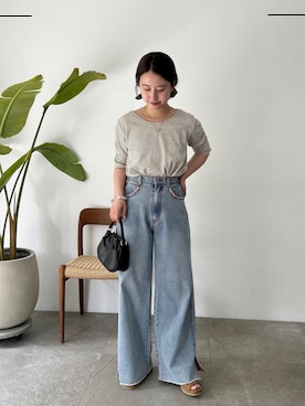 Kastane officialさん（レディース・157cm）の夏コーディネート