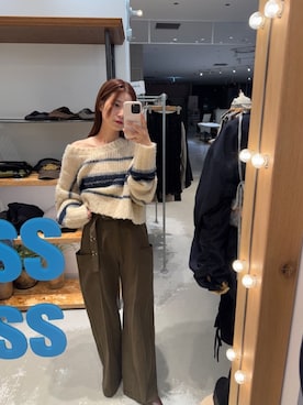 「Kastane（カスタネ）のアイテム（その他パンツ）」を使った、Kastane officialさん（レディース・163cm）の秋コーディネート