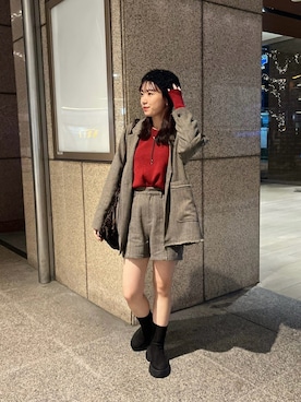 Kastane officialさん(レディース・163cm)の冬コーディネート
