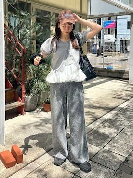 Kastane officialさん(レディース・166cm)の夏コーディネート