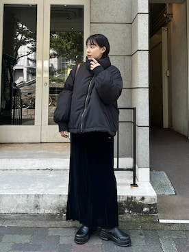 「Kastane（カスタネ）のアイテム（その他アウター）」を使った、Kastane officialさん（レディース・158cm）の秋コーディネート