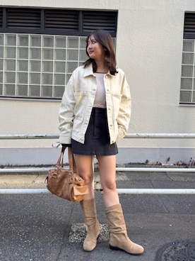 Kastane officialさん（レディース・159cm）の冬コーディネート