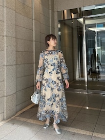 Kastane（カスタネ）の「【11.2(土)12:00発売】embroidery organdy