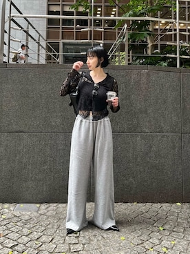「Kastane（カスタネ）のアイテム」を使った、Kastane officialさん（骨格ストレート・レディース・158cm）の夏コーディネート