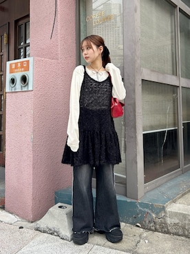 「アイテム（チュニック）」を使った、Kastane officialさん（レディース・152cm）の秋コーディネート