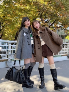 Kastane officialさん（レディース・158cm）の秋コーディネート