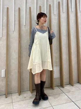 「Kastane（カスタネ）のアイテム」を使った、Kastane officialさん（骨格ストレート・レディース・152cm）の冬コーディネート