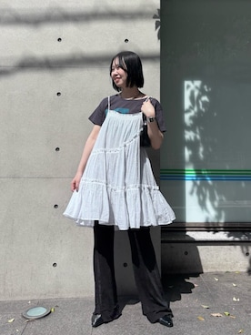 「Kastane（カスタネ）のアイテム」を使った、Kastane officialさん（レディース・165cm）の春コーディネート