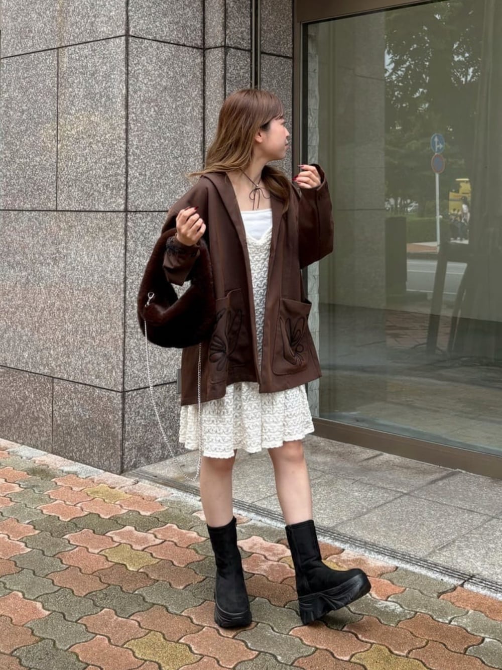 フレンチツイル刺繍ジャケット セットアップ対応/裏地なし】フレンチツイル刺繍ジャケット