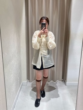 「Kastane（カスタネ）のアイテム（パンツ）」を使った、Kastane officialさん（レディース・155cm）の春コーディネート