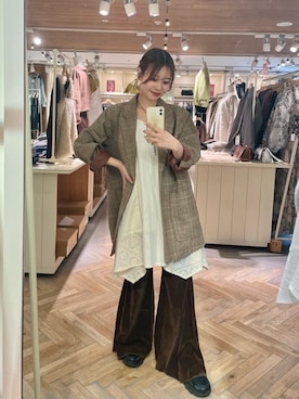 「Kastane（カスタネ）のアイテム」を使った、Kastane officialさん（骨格ナチュラル・レディース・152cm）の冬コーディネート