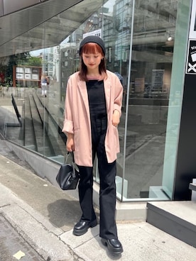 「Kastane」｜「アイテム（帽子）」を使った、Kastane officialさん（レディース・158cm）の夏コーディネート