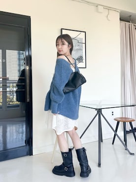 「Kastane（カスタネ）のアイテム」を使った、Kastane officialさん（骨格ナチュラル・レディース・158cm）の冬コーディネート