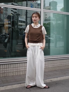 Kastane officialさん(レディース・154cm)の夏コーディネート