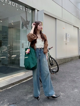 「Kastane（カスタネ）のアイテム」を使った、Kastane officialさん（骨格ストレート・レディース・156cm）の夏コーディネート