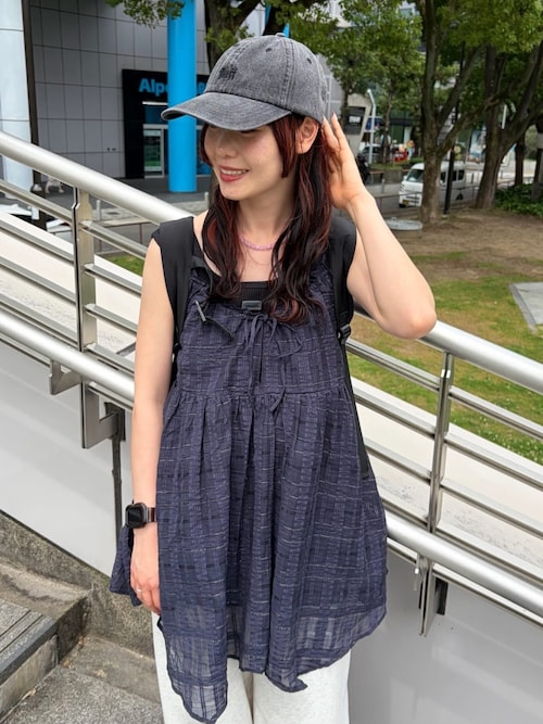 kastane シアー チェックチュニック Kastane（カスタネ） チュニック シアーチェックチュニック : ZOZOTOWN