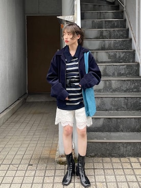 「Kastane（カスタネ）のアイテム（その他パンツ）」を使った、Kastane officialさん（レディース・149cm）の秋コーディネート