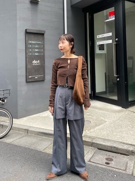 Kastane officialさん（レディース・156cm）の秋コーディネート