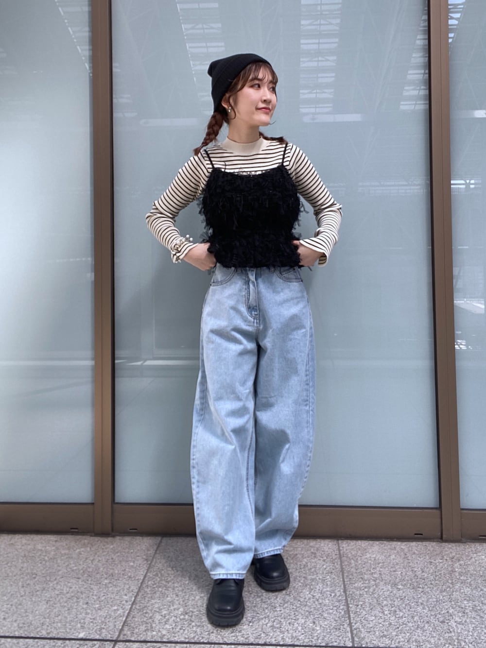 Rina｜FREE'S MARTのキャミソールを使ったコーディネート - WEAR