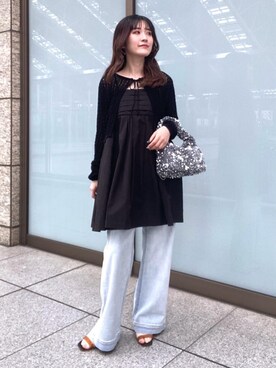 Rinaさん（レディース・156cm）の春コーディネート