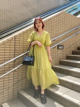 Rinaさん（レディース・156cm）の春コーディネート