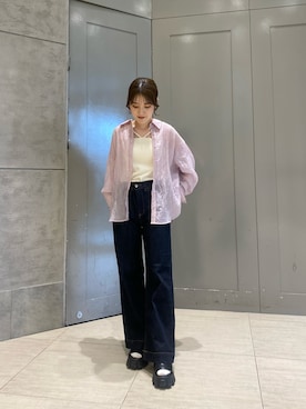 Rinaさん（レディース・156cm）の夏コーディネート