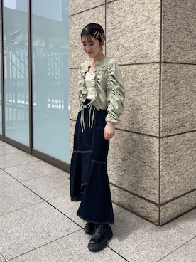 Rinaさん(レディース・156cm)の秋コーディネート