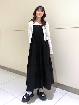 Rinaさん（レディース・156cm）の春コーディネート