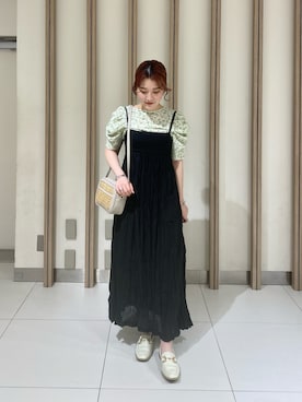 Rinaさん（レディース・156cm）の春コーディネート