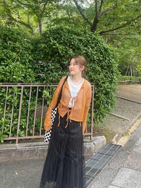 Rinaさん（レディース・156cm）の夏コーディネート