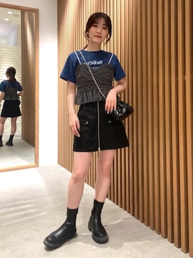 Rinaさん（レディース・156cm）の夏コーディネート