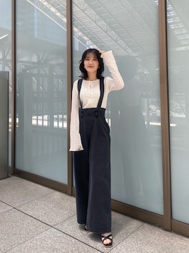 Rinaさん（レディース・156cm）の春コーディネート