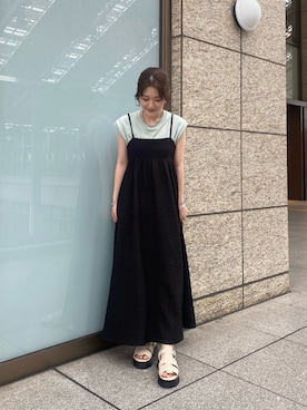 Rinaさん(レディース・156cm)の夏コーディネート