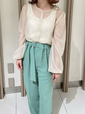 Rinaさん（レディース・156cm）の春コーディネート