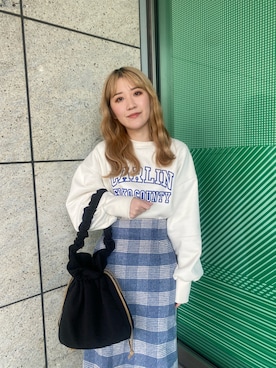 Rinaさん（レディース・156cm）の冬コーディネート