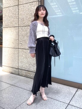 Rinaさん（レディース・156cm）の春コーディネート