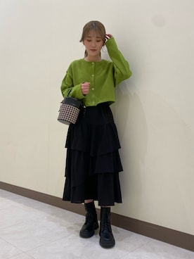 Rinaさん（レディース・156cm）の春コーディネート