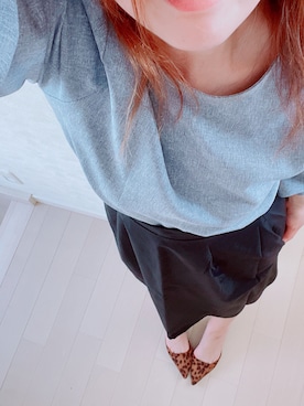 「Diosfront（ディオスフロント）のアイテム」を使った、8934222028さん（レディース・162cm）の春コーディネート