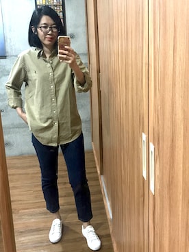 🇹🇼盧大🤎🤍🧡🧡さんのコーディネート