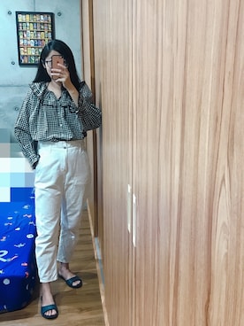 🇹🇼盧大🤎🤍🧡🧡さんのコーディネート