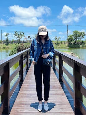 🇹🇼盧大🤎🤍🧡🧡さんのコーディネート