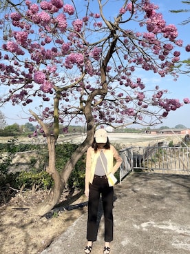 🇹🇼盧大🤎🤍🧡🧡さんのコーディネート